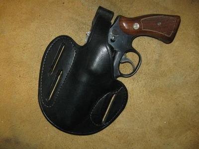 Roys Original Lined Pancake Holster S&W N Frame 27 28 29 LEFT GC 251116 - Image 1 of 4