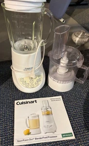 Cuisinart BFP-703 Smart Power Duet Blender/Food Processor Complete Set Clean - Picture 1 of 8