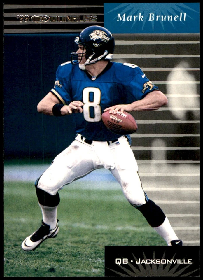 Mark Brunell 1999 Donruss #59 Jaguars NFL READ FREE SHIPPING AutographDen - Image 1 of 2