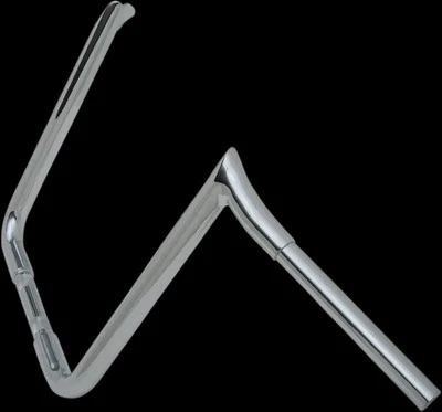 Manillar Prime Ape cromado de 1,25 pulgadas con elevación de 13 pulgadas Fat Boy 90-11 Foto 1 de 4