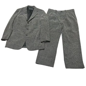 317 00s archive ISSEY MIYAKE MEN suit men gray set up casual made in Japan - Picture 1 of 24