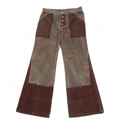 Pantalones de pana estampados JPG by GAULTIER talla 40 (K-124513) Foto 1 de 4