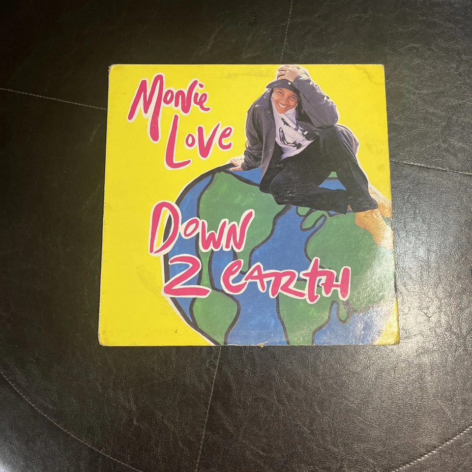 Monie Love Down 2 Earth 12’ Single Promotional Copy Foto 1 de 4