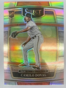 2022 Select Camilo Doval RC Rookie San Francisco Giants Silver Holo Prizm #2