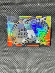 2023 Panini Select Gabriel Gonzalez Diamond Level Tie Dye /25 Prizm Seattle