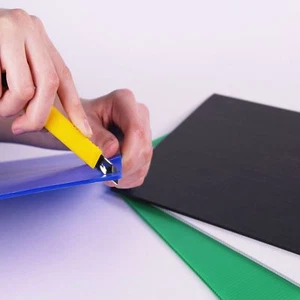 Große farbige Wellpappe Platten 3D Kinder Basteln & Modellieren 6 Stück - Bild 1 von 5