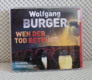 Wen der Tod betrügt von Wolgang Burger Hörbuch CD Krimi Heidelberg Gerlach - Bild 1 von 6