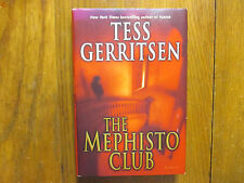 TESS  GERRITSEN  Signed  Book ("THE  MEPHISTO  CLUB"-2006 1st  Edition Hardback)