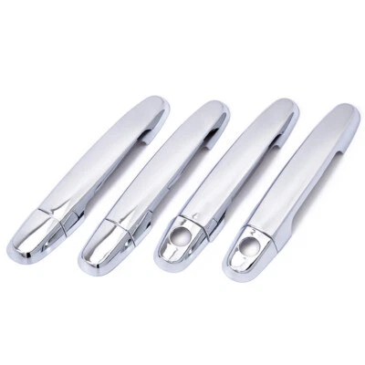 Cubierta de manija de puerta exterior cromada para TOYOTA HILUX VIGO/FORTUNER/INNOVA Foto 1 de 4