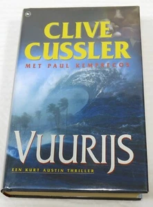 Rare 2x Signed Clive Cussler Paul Kemprecos 'Vuurijs' Danish 'Fire Ice' - Picture 1 of 4