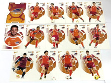 2008-09 SELECT A-LEAGUE TRADING CARD FULL BASE TEAM SET (14)-BRISBANE ROAR
