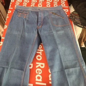 60er Jahre Vintage Braxton Bell Bottom Jeans Gr. 40 - Bild 1 von 8