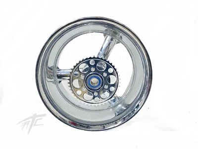 HAYABUSA 240 FAT TIRE CHROME REPLICA WHEEL PACKAGE 1999-2007 SUZUKI HAYABUSA Foto 1 de 4