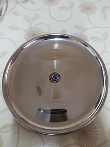 Stainless Steel Round Thali /Tray / Plate , Serving Dish Indian - Picture 1 of 1