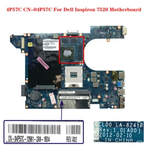 CN-04P57C 4P57C For Dell Inspiron 15R 7520 Motherboard ATI 7730M 2GB LA-8241P - Picture 1 of 6
