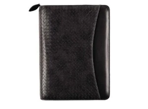 Day-Timer Desk Size Multi-Pocket Organizer, 5 1/2 x 8 1/2 Page Size, Black Cover - Picture 1 of 5