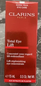 Clarins Total Eye Lift Replenishing Concentrate Cream 15mL/0.5 oz NIB - Picture 1 of 4