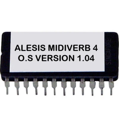 Alesis Midiverb IV / 4 firmware OS upgrade v 1.04 Eprom M4 Midiverb4 Rom - Image 1 of 2