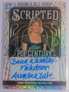 2024 Leaf Pop Century Scripted Dana Wheeler-Nicholson Blue Auto SP #ed 3/6  - Picture 1 of 1