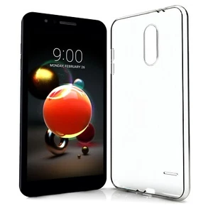 COVER SILICONE MORBIDO TPU CLEAR CUSTODIA PER LG K8 2018 - Foto 1 di 7