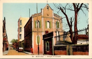 Mascara Tempel Protestant alte Postkarte unbenutzt - Bild 1 von 2