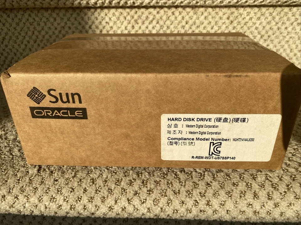 Sun Oracle Western Digital WUH721414AL5200 Hard Disk Drive 14TB Server Drive - Image 1 of 1