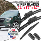 Set Of 3 Oem Windshield Wiper Blades 24" 17" 14" For Subaru Forester 2010-2023