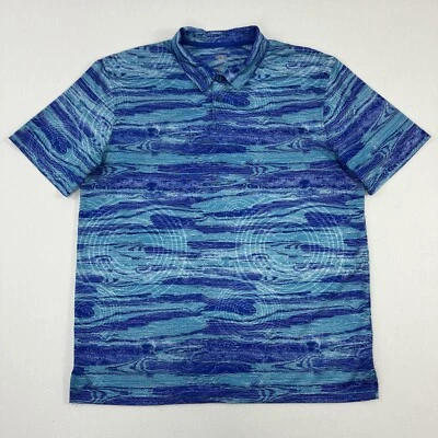 Reel Legends Freeline Vented Golf Polo Shirt Men’s Medium Short Sleeve Stretch - Image 1 of 4