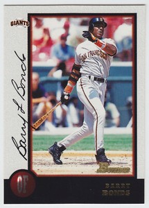 1998 Bowman - Barry Bonds - #225 - San Francisco Giants - NrMt-Mt