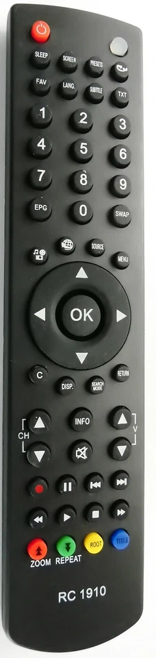 Ersatz Fernbedienung passend für Medion RC1208 MSN40038764 MSN40038765