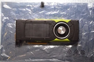 Nvidia Quadro M6000 12GB GDDR5 4 x 4K DisplayPort PCIe 3.0 x16 Graphics GPU - Picture 1 of 5