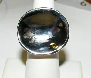 Robert Lee Morris RLM Large Modernist Sterling 925 Ring - size 7 - Picture 1 of 8