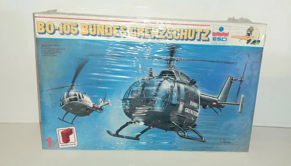 ESCI 1/48 KIT MONTAGGIO BO-105 BUNDES GRENZSCHUTZ REF.4058 - Immagine 1 di 1