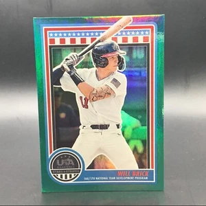 Will Brick 2025 USA Stars & Stripes GREEN NTDP - Bild 1 von 2