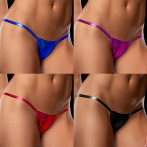 Perizoma Da Donna Mutandine T-Back Intimo Bikini Lingerie Slip Sexy + - Foto 1 di 22