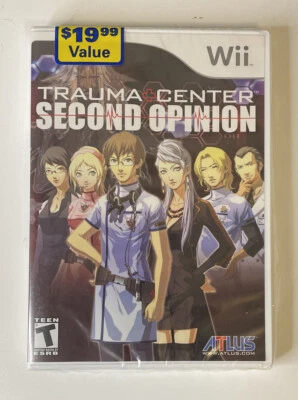 Wii Trauma Center Second Opinion Video Game Nintendo 2006 New Sealed - Image 1 of 2