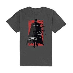 DC Comics - The Batman Distressed Logo (T-Shirt) - Picture 1 of 2