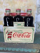 Coca Cola 1899 Bottle Carton 2007 Limited Edition Holiday Glass missing 3 Bottle
