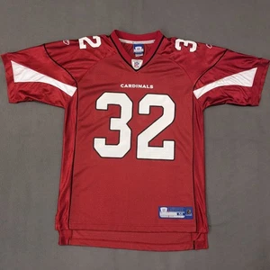 Edgerrin James Arizona Cardinals Jersey #32 Medium Reebok Red NFL Football - Picture 1 of 8