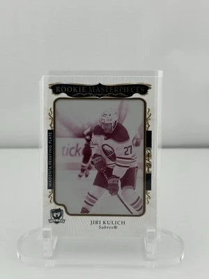 23-24 Upper Deck The Cup Jiri Kulich “RC MAGENTA PRINTING PLATE” 1 Of 1!! - Image 1 of 2