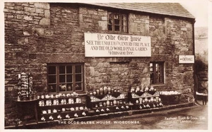 Postal de Raphael Tuck The Olde Glebe House Widecombe fotografía real Reino Unido - Imagen 1 de 2