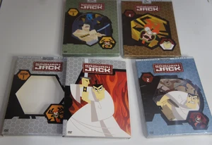 Samurai Jack The Complete Seasons 1-4 / DVD Cartoon Network W/ Slipcovers - Picture 1 of 24