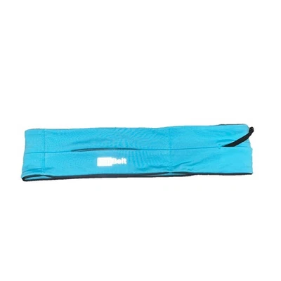 Riñonera Flipbelt Caminar Correr Cinturón Elástico Aqua Reflectante Logo Talla L Foto 1 de 4