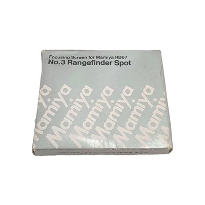 Mamiya Focusing Screen For MAMIYA RB67 No.3 Rangefinder Spot JAPAN - Image 1 of 4