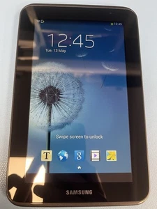 Samsung Galaxy Tab 2 7.0 GT-P3110 Wi-Fi Tablet Grey With Charger Cable bundle - Picture 1 of 4