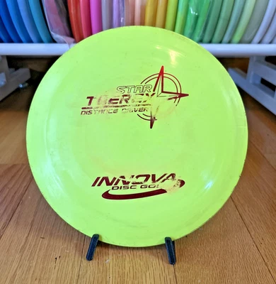 Innova PFN Star Teerex 176g - Patent # OOP USED - Dayglow Yellow - Image 1 of 4