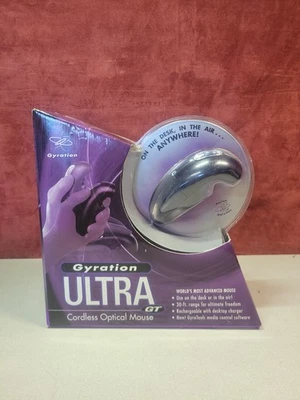 Gyration Ultra GT Cordless Wireless Optical Air Mouse New - Image 1 of 3