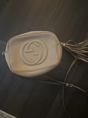 Gucci Soho Disco Crossbody Small Beige Leather - Image 1 of 4