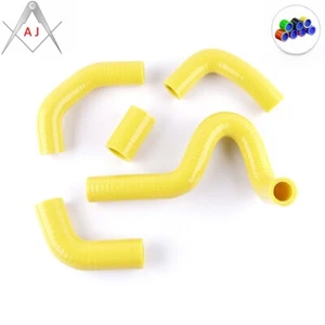 Yellow For 2003-2006 DUCATI 999 / 749 / 749R Silicone Radiator Coolant Hoses Kit - Bild 1 von 4