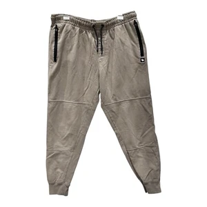 Tony Hawk Pantaloni Uomo XL Beige Maglia Joggers Coulisse Skate Skater Y2K Conico - Foto 1 di 7